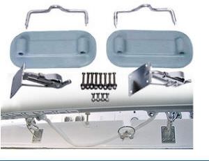 Weaver Inflatable Tender Snap Davit Kit Transom Mount (click for enlarged image)